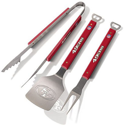 Picture of NFL San Francisco 49ers Spirit Series 3-Piece BBQ Set