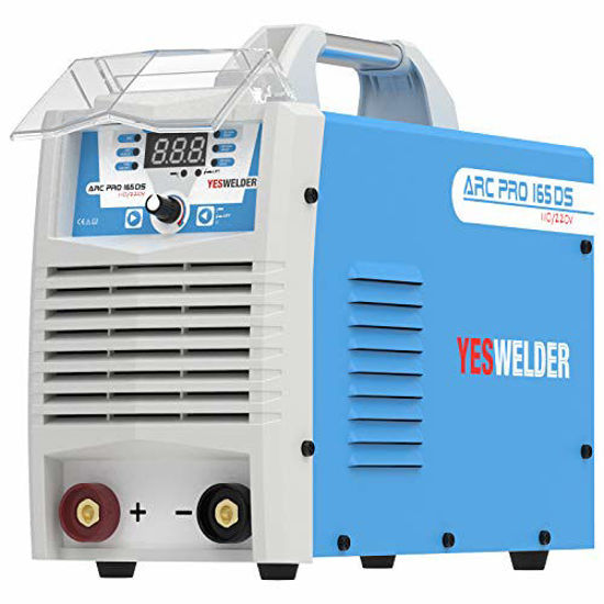 Picture of YESWELDER ARC Welder 165Amp Digital Inverter IGBT Stick MMA Welder,110/220V Dual Voltage Hot Start ARC Force Portable Welding Machine