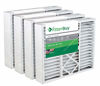 Picture of FilterBuy 20x21x5 Lennox X8790 Compatible Pleated AC Furnace Air Filters (MERV 8, AFB Silver). 4 Pack.