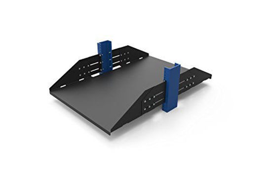 Picture of RackSolutions 3U 2 Post Adjustable Rack Shelf - Flanges Down