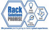 Picture of RackSolutions 3U 2 Post Adjustable Rack Shelf - Flanges Down