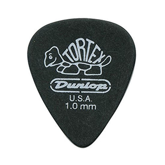 Picture of Dunlop 488R1.0 Tortex® Pitch Black, Black, 1.0mm, 72/Bag