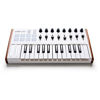 Picture of Worlde 25 Key USB Portable Tuna Mini MIDI Keyboard MIDI Controller with 8 Knobs, 8 Drum Pads, 8 Faders, Wood Imitation Rim, Pedal Interface, for Mac and PC