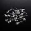 Picture of 100 Pieces Clear LED Light Emitting Diodes Bulb LED Lamp, 5 mm (Red)