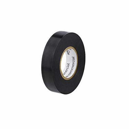 Picture of AmazonCommercial Electrical Tape, 3/4-inch by 66-Feet, BLack, 6-Pack