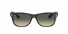 Picture of Ray-Ban unisex adult Rb2132 New Wayfarer Polarized Sunglasses, Matte Havana/Polarized Green Gradient, 52 mm US