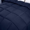 Picture of Utopia Bedding All Season 250 GSM Comforter - Soft Down Alternative Comforter - Plush Siliconized Fiberfill Duvet Insert - Box Stitched (Full/Queen, Navy)