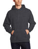 Picture of Hanes Men's Pullover Ultimate Heavyweight Fleece Hoodie, Charcoal Heather, X-Large