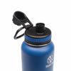 Picture of Takeya Originals Vacuum-Insulated Stainless-Steel Water Bottle, 32oz, Navy