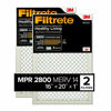 Picture of Filtrete 16x20x1, AC Furnace Air Filter, MPR 2800, Healthy Living Ultrafine Particle Reduction, 2-Pack (exact dimensions 15.719 x 19.719 x 0.78)