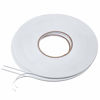 Picture of 2 Rolls Double Sided Foam Tape White PE Foam Tape Sponge Soft Mounting Adhesive Tape (1/8 Inch by 50 Feet)