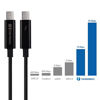 Picture of Cable Matters Certified Thunderbolt Cable (Thunderbolt 2 Cable) in Black 9.8 Feet