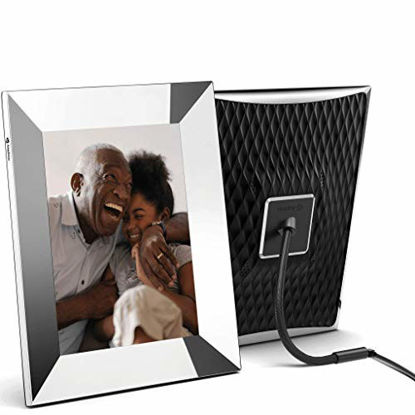 Picture of Nixplay 2K Smart Digital Picture Frame 9.7 Inch Silver - Share Video Clips and Photos Instantly via App or E-Mail