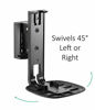 Picture of ynVISION Adjustable Wall Mount Bracket for Sonos One, One SL, and Play:1 Speaker | Pair | (Black)