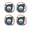 Picture of WINSINN 50mm Blower Fan 12V 5015 Hydraulic Bearing 50x15mm Turbine Turbo - High Speed (Pack of 4Pcs)