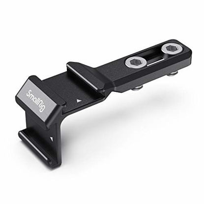 Picture of SMALLRIG Dual Cold Shoe Extension Hot Shoe Mount Adapter for Microphone, Light and Camera Accessories - 2881