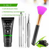 Picture of Blackhead Remover Mask Valuable 3-in-1 Kit Nature Nation Purifying Peel Off Mask, With 5 Blackhead & Pimple Comedone Extractors and Silicone Brush, Deep Cleansing Blackheads Removal Mask Kit (Classic)