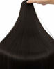 Picture of SEIKEA Clip in Ponytail Extension Wrap Around Straight Hair 28 Inch Synthetic Hairpiece - Brown