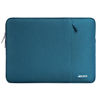 Picture of MOSISO Laptop Sleeve Bag Compatible with 13-13.3 inch MacBook Pro, MacBook Air, Notebook Computer, Water Repellent Polyester Vertical Protective Case with Pocket, Deep Teal