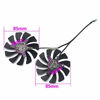 Picture of HA9010H12F-Z 85mm 4-Pin Video Card Cooling Fan Replacement for MSI GTX 1050 1060 Graphic Card PNY GTX1070 DIY Fan