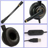 Picture of USB Headset with Microphone Noise Cancelling and Volume Controls, Computer Headphone Headset with Voice Recognition Mic for UC Softphones Teams Business Skype Lync Zoom Conference Online Course etc