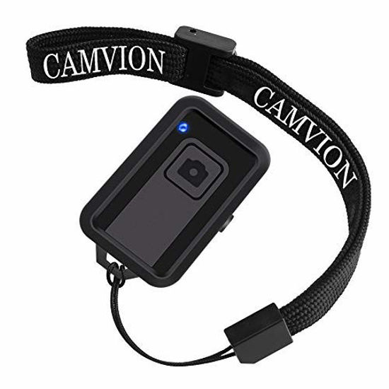 Picture of CAMVION Bluetooth Camera Remote Shutter - Wireless Selfie Remote Control Compatible with iPhone, iPad, Android, Samsung, and Google Pixel Cell Phones, and Tablets