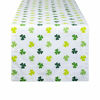 Picture of DII CAMZ11172 100% Cotton, Machine Washable, Perfect for Parties, St Patrick's Day & Spring Tablecloth, 14x72, Limeshamrock Shake