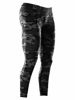 Picture of DRSKIN 1, 2 or 3 Pack Mens Compression Pants Dry Cool Sports Baselayer Running Workout Active Tights Leggings Yoga (Line DMBB09, M)