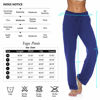 Picture of DIBAOLONG Womens Yoga Pants Wide Leg Comfy Drawstring Loose Straight Lounge Running Workout Legging Royal Blue XXL