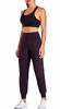 Picture of Oalka Women's Joggers High Waist Yoga Pockets Sweatpants Sport Workout Pants Vintage Violet Purple L