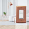 Picture of Amerelle Century Single Rocker Steel Wallplate in Antique Copper