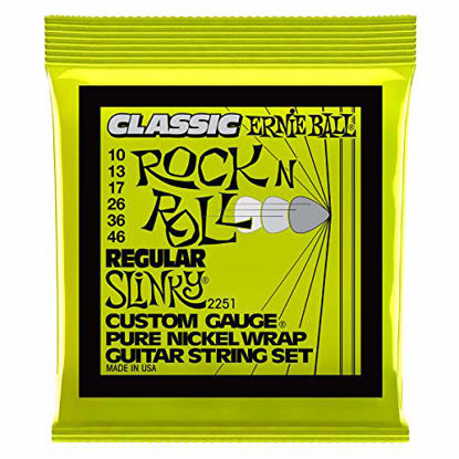 Picture of Ernie Ball Classic Pure Nickel Regular Slinky Set, .010 - .046