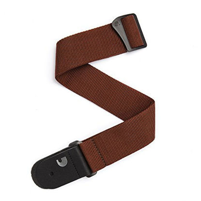 Picture of D'Addario Polypropylene Guitar Strap, Brown