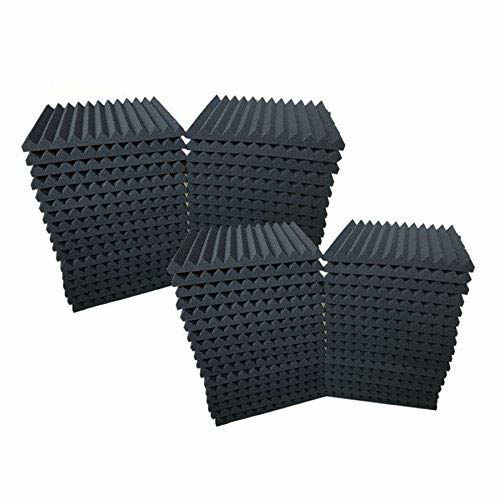 Getuscart Pack Acoustic Foam Panel Wedge Studio Soundproofing Wall