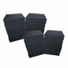 Picture of 48 Pack Acoustic Foam Panel Wedge Studio Soundproofing Wall Tiles 12" X 12" X 1"