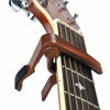 Picture of Capo Guitar Capo Rosewood Capo with Guitar Tuner Clip-On Tuner for acoustic guitar and More