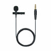 Picture of Shure MVL Omnidirectional Condenser Lavalier Microphone [1/8" (3.5mm)] + Windscreen, Tie-Clip, Mount and Carrying Pouch