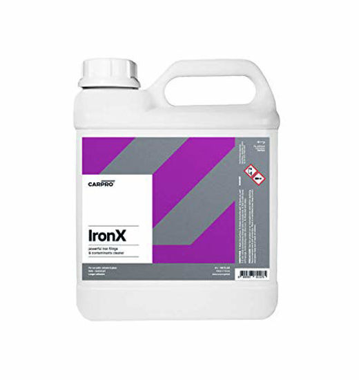  CARPRO IronX Iron Remover: Stops Rust Spots and Pre-Mature  Failure of the Paint Clear Coat, Iron Contaminant Removal - 4 Liter Refill  (135oz) : Automotive