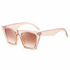 Picture of FEISEDY Vintage Square Cat Eye Sunglasses Women Trendy Cateye Sunglasses B2473 (Champagne, 52)