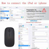 Picture of Bluetooth Mouse Rechargeable Wireless Mouse for MacBook Pro/MacBook Air,Bluetooth Wireless Mouse for iPad/Laptop/PC/Computer