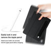 Picture of Spessn Compatible Apple Pencil Holder Sticker (1st and 2nd Gen), Elastic Lycra Stylus Pocket iPad Screen Pen Protective Pouch Adhesive Sleeve for Stylus Pens - Black