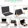 Picture of MOSISO Compatible with MacBook Pro 13 inch Case 2016-2020 Release A2338 M1 A2289 A2251 A2159 A1989 A1706 A1708, Plastic Hard Shell Case&Keyboard Cover Skin&Screen Protector&Storage Bag, Deep Teal