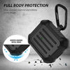 Picture of Valkit Compatible AirPods Case Cover, Full-Body Rugged Protective Cover Shock Proof Case Men Women with Keychain for Apple Airpods 2 & 1 - Black