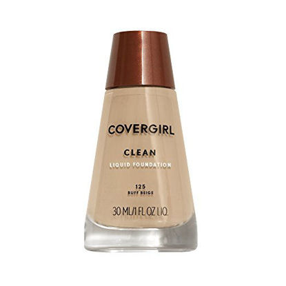 Picture of COVERGIRL Clean Normal Skin Foundation (Packaging May Vary) , 125 BUFF BEIGE