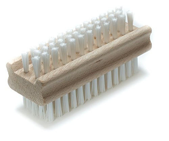 Picture of Konex Non-Slip Wooden Two-sided Hand and Nail Brush