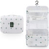 Picture of Cosmetic Bag, Mossio Hanging Girls Durable Carry On Case for Vacation Trip Gym White Cactus