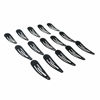 Picture of 120 Pack 2 Inch Black Color Barrettes Women Metal Snap Hair Clips Accessories