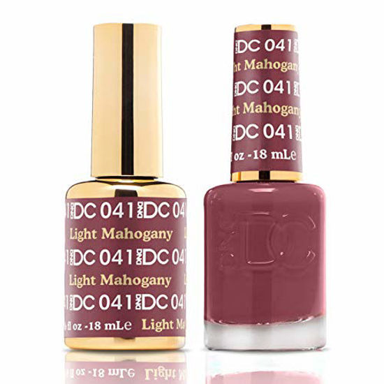 Picture of DND Premium DC Gel Set (DC 041 Light Mahogany)