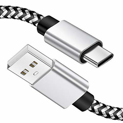 Picture of USB Type C Charging Cable Fast Charge,10ft USB C Charger Cable Deegotech Nylon Braided Long Type C Cable for Samsung Galaxy S9 S10 S8 Plus Note10 9 8, Moto Z, Google Pixel, LG V40 G8 G7