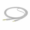 Picture of Geekria Audio Cable for Bose QuietComfort QC35, QC35 Series II, QC25, SoundTrue Around-Ear II Headphones, 3.5mm Male to 2.5mm Male Headphone Replacement Stereo Cord (5.6FT Gray)